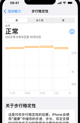 巴彦iPhone手机维修如何在iPhone开启'步行稳定性通知'