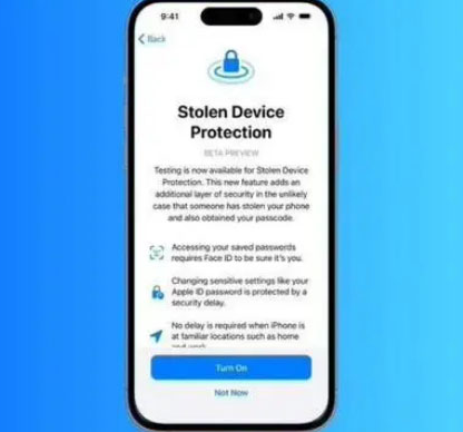 巴彦苹果授权维修店分享被盗设备保护功能开启方法 
