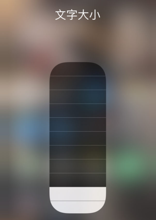 巴彦苹果手机维修分享小技巧：在 iPhone 控制中心快速调节字体大小 
