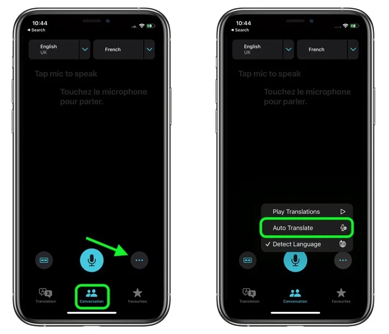巴彦苹果手机维修分享iOS 15 “翻译” App 新改进 
