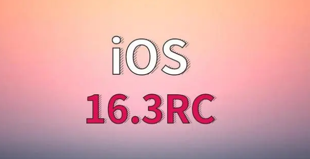 巴彦苹果手机维修分享iOS 16.3 RC版升级_iOS 16.3 RC版一键刷机教程 